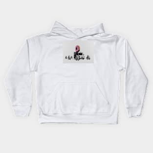 Banksy Donuts Strawberry Art Kids Hoodie